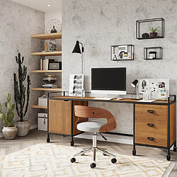 Rendez Vous Deco Chaise de bureau Louis gris clair