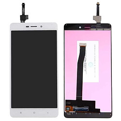 Wewoo Pièce détachée pour Xiaomi Redmi 43162 blanc écran LCD + tactile Digitizer Assemblée 