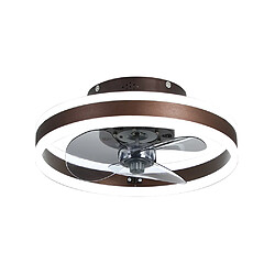 Universal Lampe ventilateur de plafond 40cm Lampe ventilateur dimmable pour salon, chambre à coucher, chambre d'enfant (dorée, 40cm) 