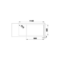 Acheter BLANCO Lemis 8S-IF - evier - Inox brosse - 2 cuves - egouttoir reversible - vidage auto - a encastrer a fleur de plan