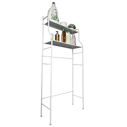 Etagère Polyvalente sur Lave-Linge 2 Hauteurs Nyana Home 152x68x25 Blanc 