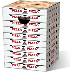 Remember Tabouret pliable en carton PIZZA MARGHERITA