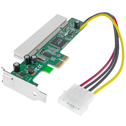 Bematik Adaptateur de carte PCI-Express vers PCI pour PC