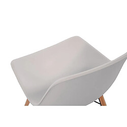 Chaise Moulée Blanche - Lot de 2 - Bolero