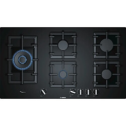 Bosch PPS9A6B90 Plaque de Cuisson Gaz 150 cm 11500 W 240 V 60 Hz Noir 