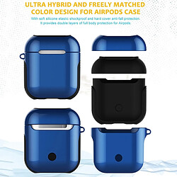 Acheter Wewoo Coque Protection Sac de rangement anti-perte pour casque Bluetooth verni pour écouteurs (bleu)