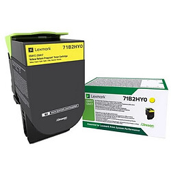 Lexmark CS417 Toner Jaune 71B2HY0 