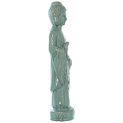 Figurine Décorative Alexandra House Living Celeste Céramique Buda 20 x 27 x 83 cm pas cher