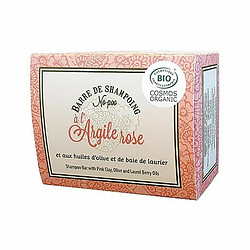 Alepia Barre de Shampoing BIO No-poo à l'Argile Rose