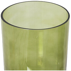 Vase Alexandra House Living Vert Verre 11 x 11 x 32 cm