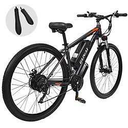 Avis GUNAI GN29 29" Vélo VTT Electrique 750W 48V 15Ah Autonomie 45Km+ Shimano 21 Vitesses - Gris