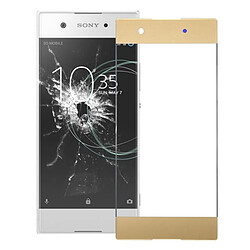 Wewoo Pour Sony Xperia XA1 Lentille or extérieure en verre pièce détachée 