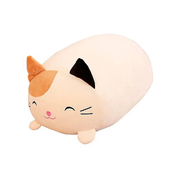 Universal Homemiyn Cat Forme Down Cotton Plush Toy Dold Doll (28 cm) (marron) 