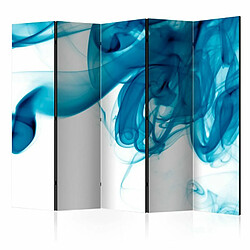 Paris Prix Paravent 5 Volets Blue Smoke 172x225cm 