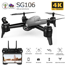 Universal SG106 Drone Optical Flow 1080P HD Dual Camera(Le noir)