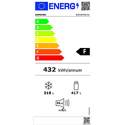 Acheter Réfrigérateur américain 92cm 617l no frost - rs65r5401sl - SAMSUNG