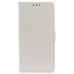 Etui en PU fermeture magnétique blanc pour votre Honor 50