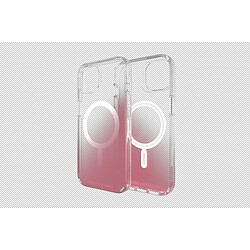 Acheter Coque pour iPhone 13 Gear4 Milan Snap Transparent et rose