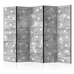 Paris Prix Paravent 5 Volets Stars on Concrete 172x225cm