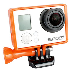 Avis Wewoo Cadre de protection Orange pour GoPro HERO4 / 3 + / 3, HR191 haute qualité trépied berceau de montage