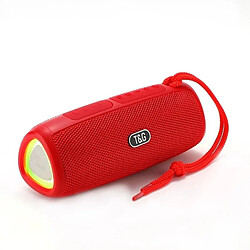 Yonis Enceinte Bluetooth LED TWS Son Clair FM USB Enceinte Bluetooth LED TWS Son Clair Radio FM Autonomie 3H USB TF V5.3 Rouge YONIS