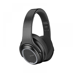 General Casque Bluetooth sur l'oreille, casque stéréo pliable léger sans fil et filaire avec micro, contrôle du volume, casque Bluetooth 5.0 pour voyage/tablette/PC(noir) 