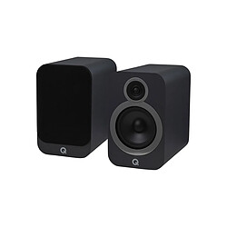 Q Acoustics 3030i Anthracite mat - Enceintes Bibliothèques (la paire) 