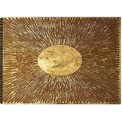 Hanah Home Tableau Cercle et striure 70 x 100 cm. Tableau Cercle et striure 70 x 100 cm