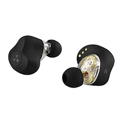 Universal Casque basse casque sans fil bouchon d'oreille réducteur de bruit compatible Bluetooth |(Le noir)