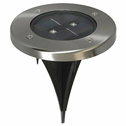 Ranex LED spot de sol rond solaire