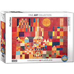 Eurographics Puzzle Paul Klee Castle and Sun (1000 pièces, Multicolore) 