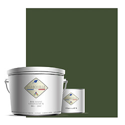 BARBOUILLE Peinture/résine époxy bi-composants, en phase aqueuse pour carrelages, faiences, stratifiés, PVC, etc… Finition Brillante BAR-RESINE : Peinture/résine époxy bi-composants, en phase aqueuse pour carrelages, faiences, stratifiés, PVC, etc… - 3 kg BRILLANT - 30m ? - Vert - Crocodile