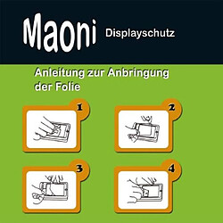 Maoni Antireflex Lot de 3 films protège-écran anti-traces pour Verizon Wireless Casio GzOne Commando 4G LTE