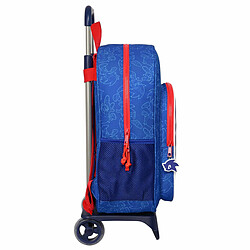 Cartable à roulettes Sonic Let's roll Blue marine 33 x 42 x 14 cm