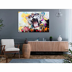 Paris Prix Tableau Imprimé Tiger's Roar Wide 60 x 90 cm