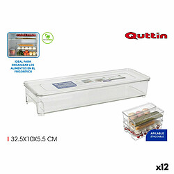 Organisateur polyvalent Quttin Avec couvercle 32,5 x 10 x 5,5 cm 