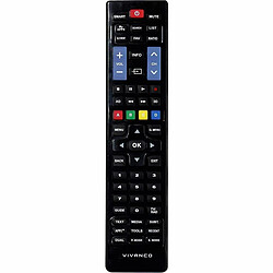 Télécommande Universelle pour Samsung et LG, Compatible avec les Smart TV, , Noir, Vivanco, RR220IR 