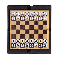 Pliable Mini Magnétique Jeu d'échecs Portable Poche Portefeuille Échiquier Jeux pour Camping Voyage Mini échecs