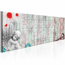 Paris Prix Tableau Imprimé Home : House + Love 50 x 150 cm 