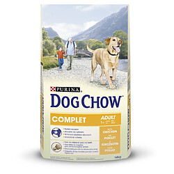 DOG CHOW Croquettes Complet - Avec du poulet - Pour chien adulte - 14 kg