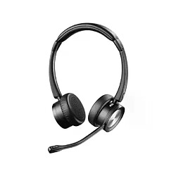 Sandberg Office Headset Pro+ Casque Audio Sans Fil Bluetooth Suppression du Bruit Contrôle du Volume Noir 