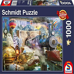 Acheter Schmidt Spiele- Voyage Magique, Puzzle de 1000 pièces, 58964, Coloré