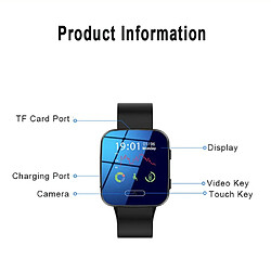 Yonis Montre Espion Full HD 1080p Détection Mouvement WiFi pas cher