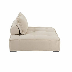 Acheter Inside 75 Fauteuil Pouf CHARLENE Beige