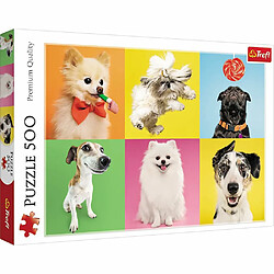 Avis Trefl- Puzzle de 500 pièces, Chiens Animals & Dogs & Funny, 37378, Multicolore