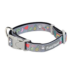 FUZZYARD Collier néoprene Coachella L - 50-65 cm - Pour chien