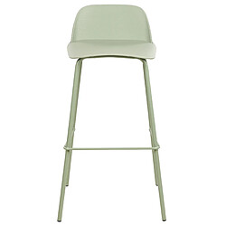 Acheter Beliani Tabouret de bar Vert clair MORA