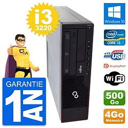 PC Fujitsu Esprimo E910 DT Intel i3-3220 RAM 4Go Disque 500Go Windows 10 Wifi - Occasion