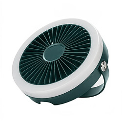 Universal 4000mAh USB télécommande rechargeable 3 vitesses ventilateur de plafond suspendu avec lumière LED camping lit de tente extérieure | Ventilateur