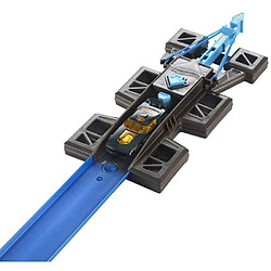 HOT WHEELS - Kit Lanceur - Kit pour circuit voitures : comprend 1 vehicule, 2 segments de piste et 1 booster